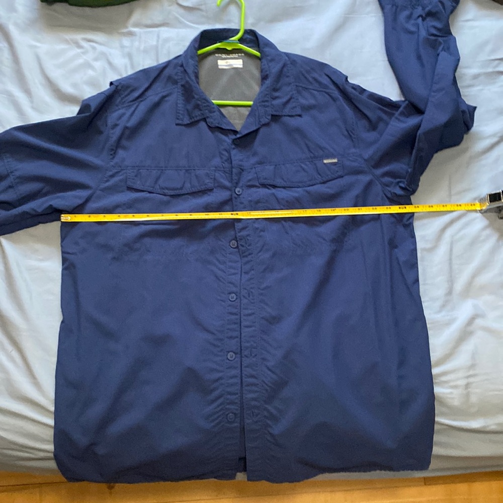 Colombia button up Omni shield shirt